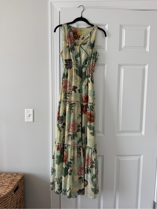 Anthropologie Dresses & Skirts - Anthropologie Maeve Maxi Butterfly Dress Size 0